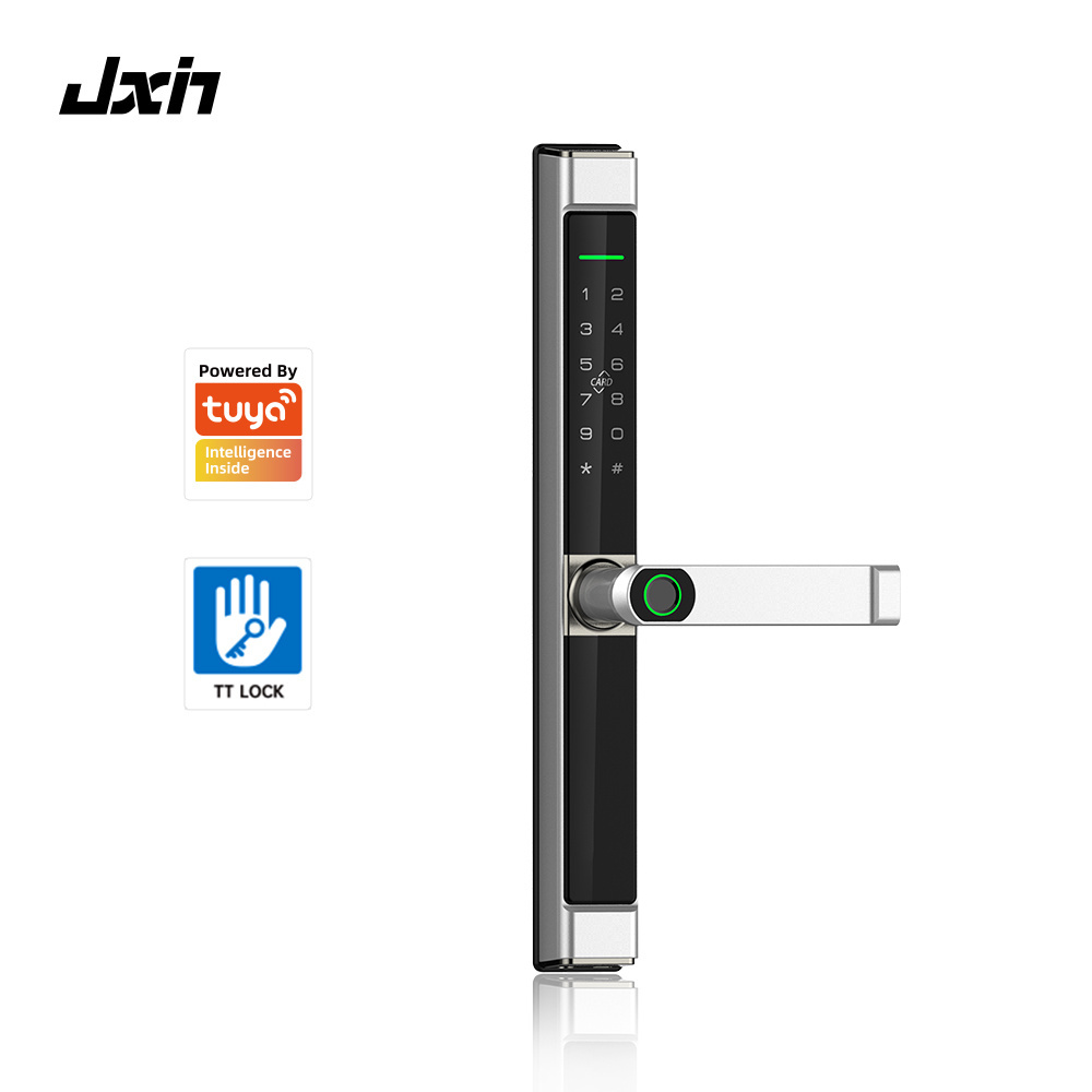 TTLock APP BLE Control Electronic Smart Fingerprint Lock for Aluminium Sliding Door