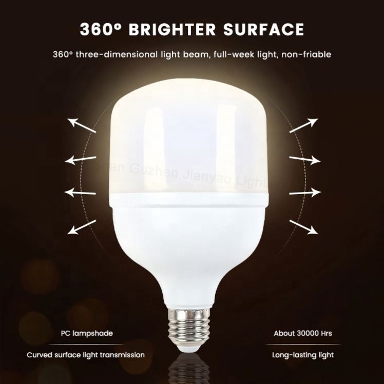 T-Shape Led Bulbs 60W High Power Big Watts Led Bulb Light