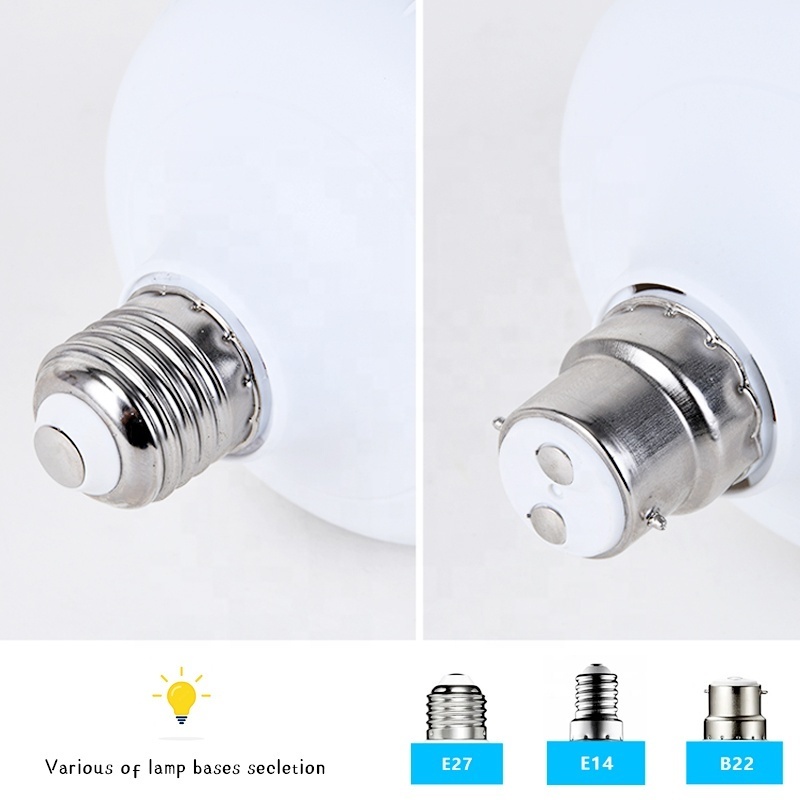 Manufacturer Wholesale T Shape 5W 10W  20W 30W 40W 50W 60W High Brightness High Quality E27 Factory Price LED Bulb Indoor Lamp