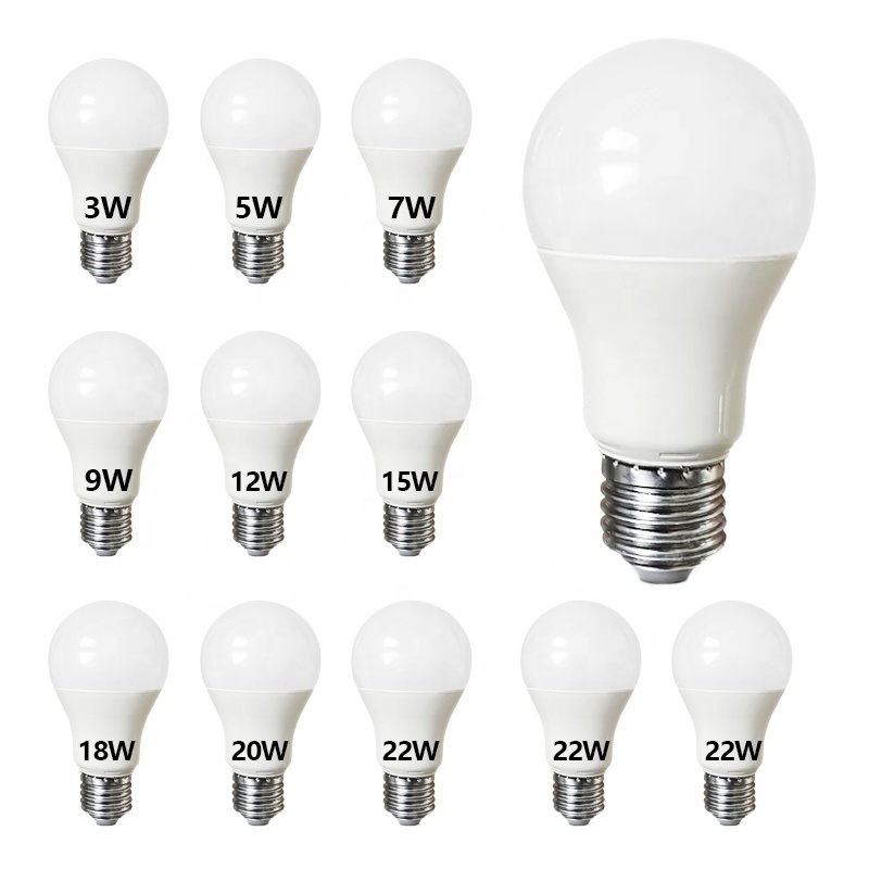 OEM Factory Price B22 E27 base rechargeable light bulb Warm White Daylight Led Lights Bulb High Luminous lamps led lights