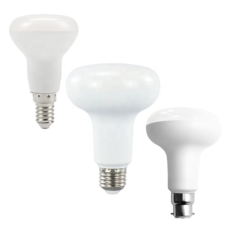 Mushroom LED High Lumen Lamp Lighting R50 R63 R80 PBT 5W9W15W 2700K 4500K 6400K E14 E27 Reflector LED Bulb For indoor