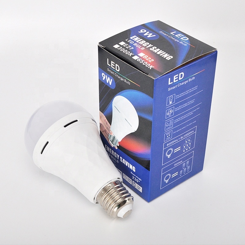 Emergency light led light E27 B22 Holder Bulb Lamp Bombillos Rechargeable Emergency Led Light Bulb