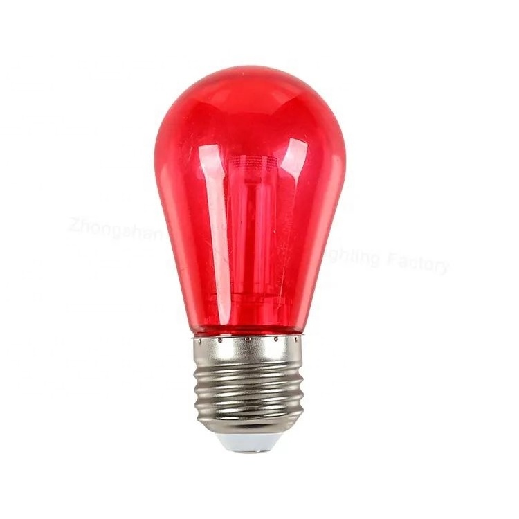 Colored 1W 2W Yellow Red Pink Green Blue Multi Light Color Led Bulb