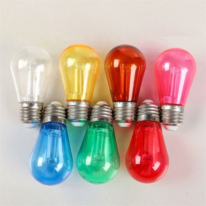 Colored 1W 2W Yellow Red Pink Green Blue Multi Light Color Led Bulb