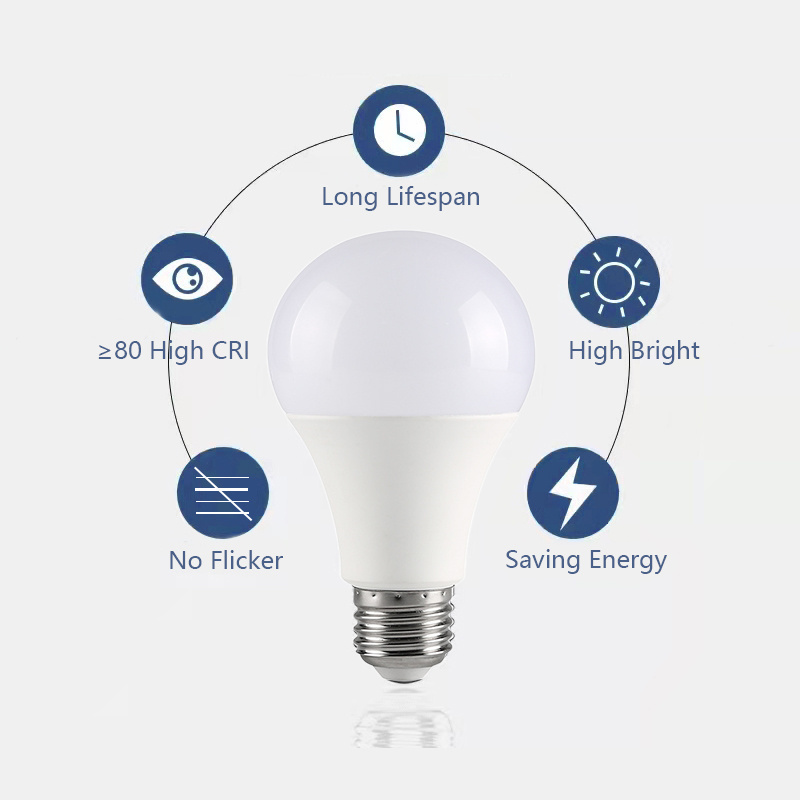 OEM Factory Customized DOB+Fuse B22 E27 Led Bulb High Quality Led Bulb Lighting AC85-265V AC110V Bulb Price Led