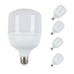 T shape raw material manufacturer wholesale price 5/10/15/20/30/40/50/60 watts AC 220V B22 E27 base high quality bulbs led lamp