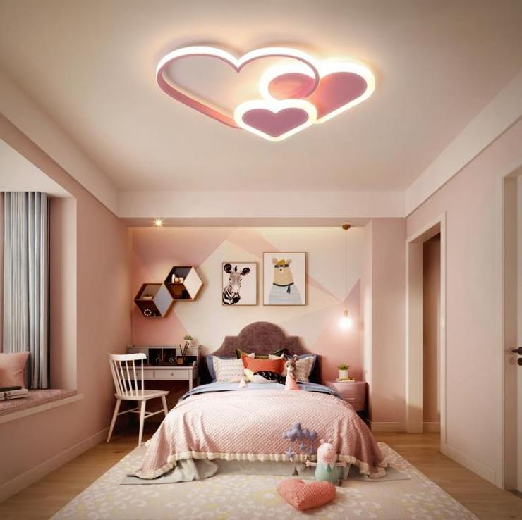 Led Ceiling Lamp for Children's Room Bedroom Study Cloud Chandelier Lighting Fixture