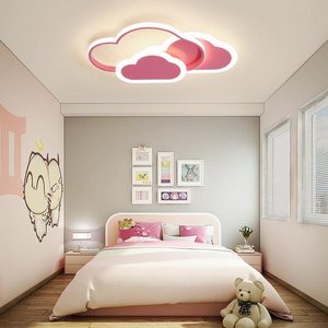 Led Ceiling Lamp for Children's Room Bedroom Study Cloud Chandelier Lighting Fixture