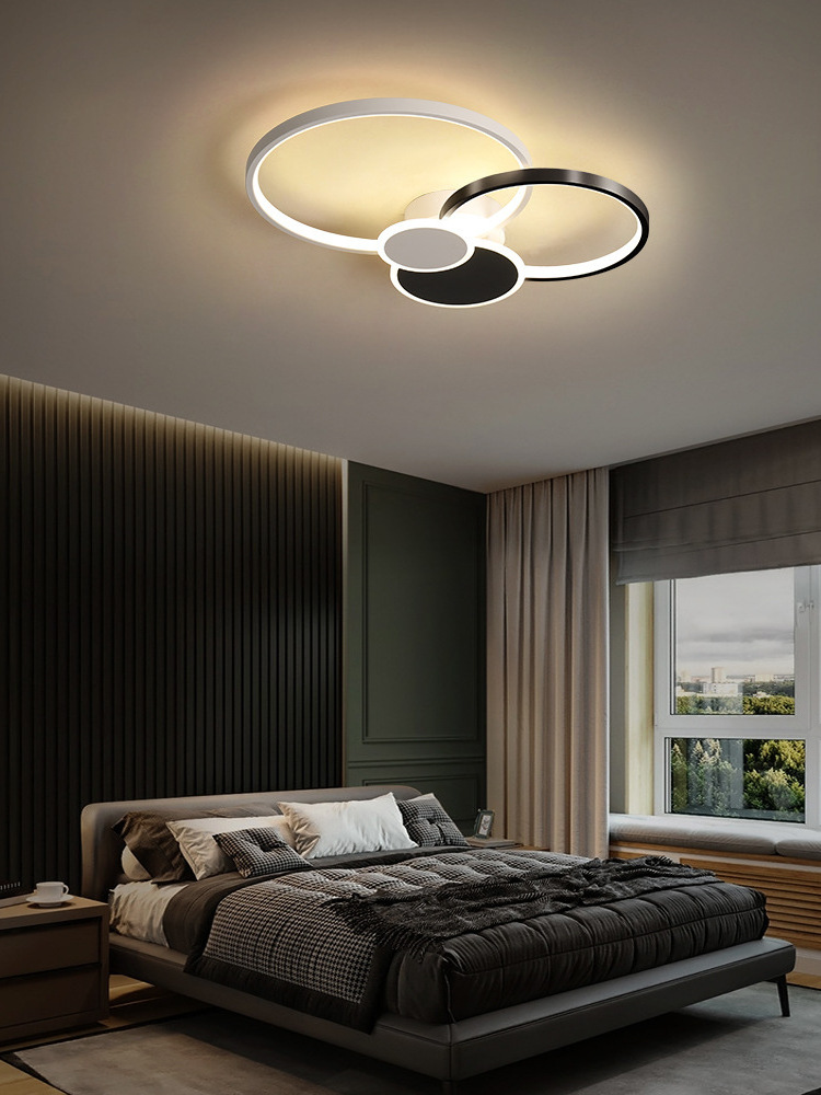 Nordic Hall Main Lamp Living Room Ceiling Lamp Decoration Room Interior Lighting Fixtures Led Bedroom Modern 10 IP65 Donut 95