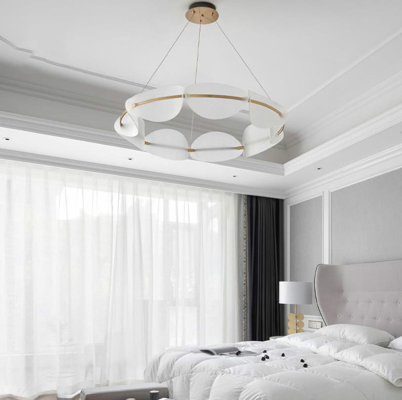 Modern LED Chandelier lighting Bedroom fixtures Nordic deco Dining room Hanging Lights Chandelier