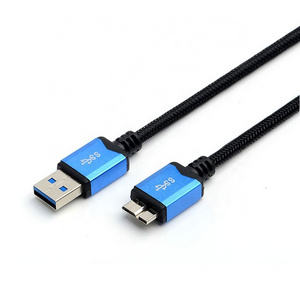 USB 3.0 Printer Scanner data Cable PVC Cord USB Type A Male to B Male Mobile hard disk data cable