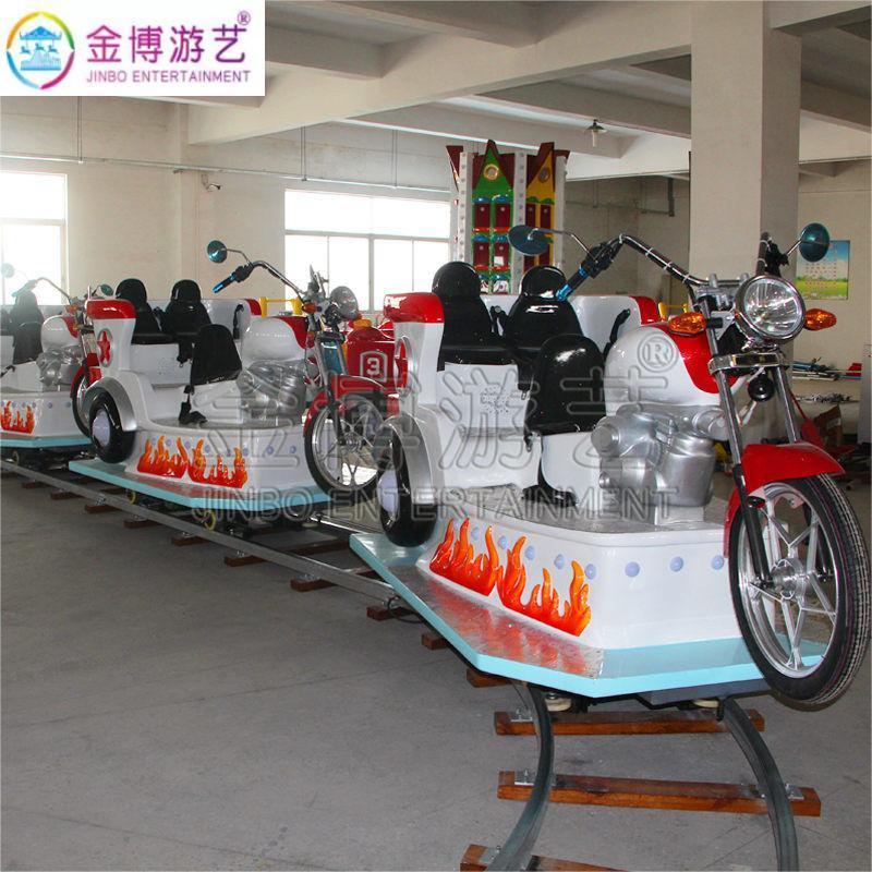 Track playground flying horse motorbike deer sleigh car and carriage amusement park electric mini rides for sale train track