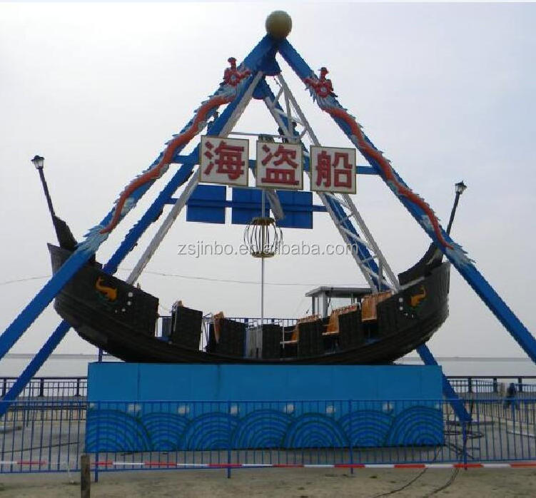 Jinbo Viking ship amusement park equipment rides kids outdoor games pirate ship for sale