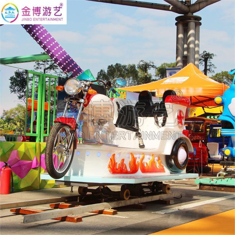 Track playground flying horse motorbike deer sleigh car and carriage amusement park electric mini rides for sale train track