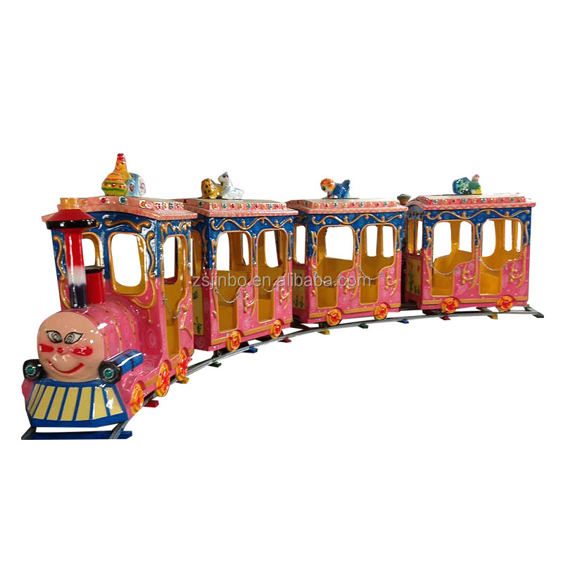 Small amusement park outdoor electric mini train for children/crazy rides mini toy train sets for sale