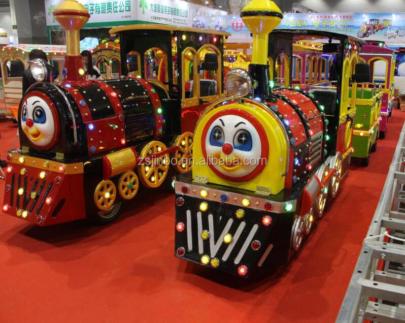 Whosale Outdoor Christmas Cartoon Mini Express Miniature Amusement Park Rides Rail Track Barrel Backyard Train For Sale/kids