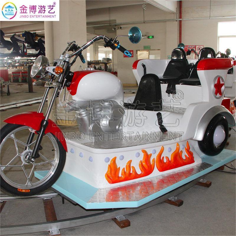 Track playground flying horse motorbike deer sleigh car and carriage amusement park electric mini rides for sale train track