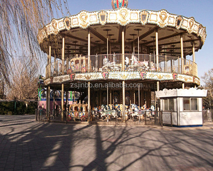 Cheap manufacturing merry go round Amusement park swing ride kids indoor carousel for sale