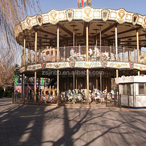 Cheap manufacturing merry go round Amusement park swing ride kids indoor carousel for sale