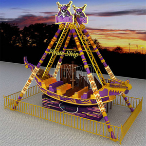 Jinbo Viking ship amusement park equipment rides kids outdoor games pirate ship for sale