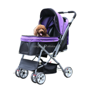 Oem Odm Wholesale Luxury Small Large Cat Dog Stroller Luxury Pet Stroller For Dog Pet Pram High Quality Folding Dog Stroller