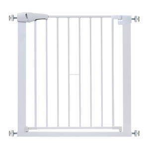 Durable Indoor Outdoor Fence Child Protection Stair Gate Baby Door Mounted Baby Gate Modern Extra Wide Baby Gates For Stairs