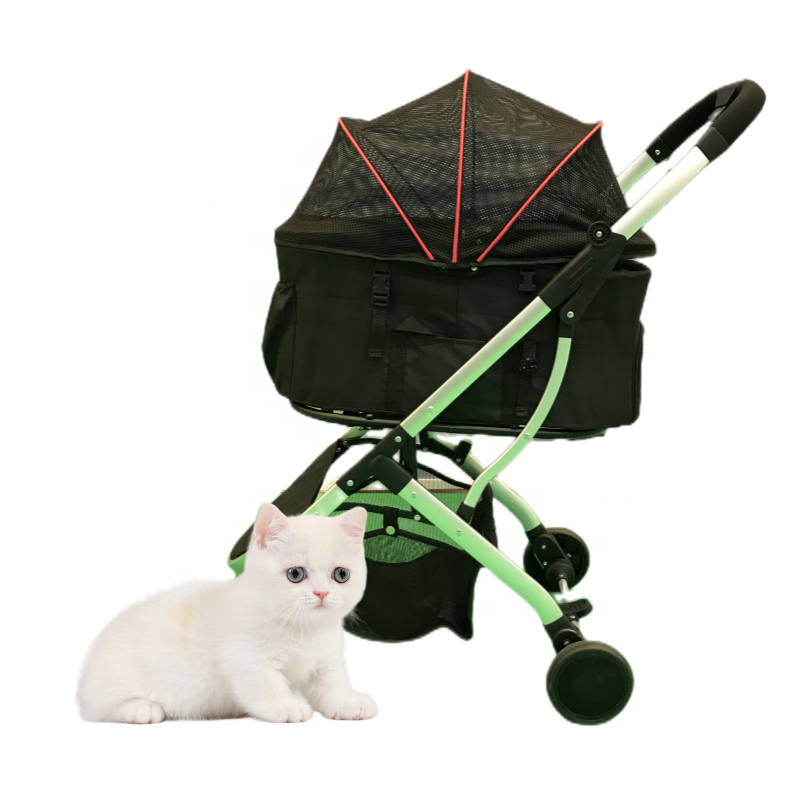 OEM Pet Strollers for Small Medium Dogs Cats Travel Carrier Carriage Pet Stroller For Dogs And Cat