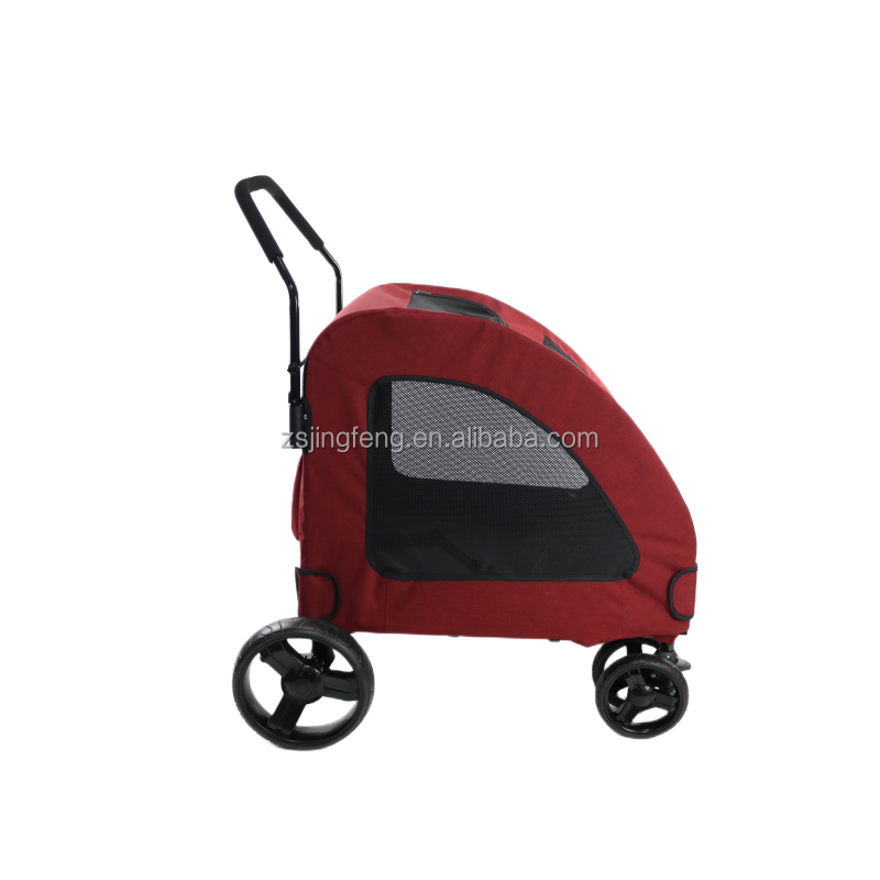 Oem Odm Durable Pet Stroller Oxford New Arrival Detachable Portable Jogger Large Dog Pet Stroller For Large Dogs Travel Carrier