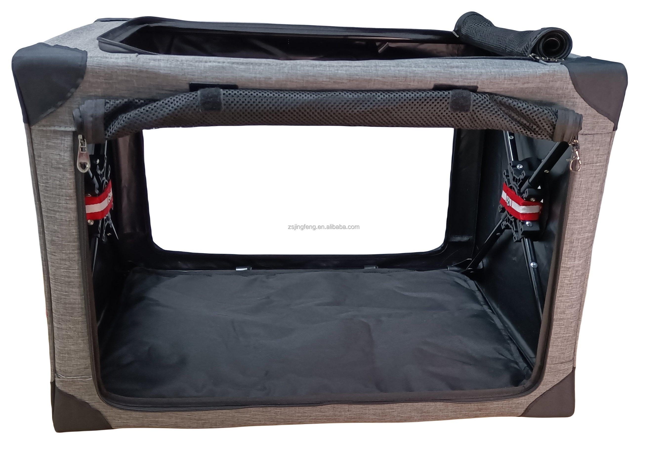 Folding Fabric Pet Carrier Dog Crate For Pet Portable Dog Travel Crate ...