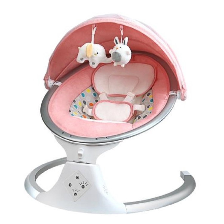 Indoor Electric Automatic Swing Cradle for Baby multifunctional baby swing with music automatic rotation baby swing