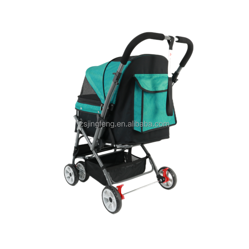 Oem Odm Wholesale Luxury Small Large Cat Dog Stroller Luxury Pet Stroller For Dog Pet Pram High Quality Folding Dog Stroller