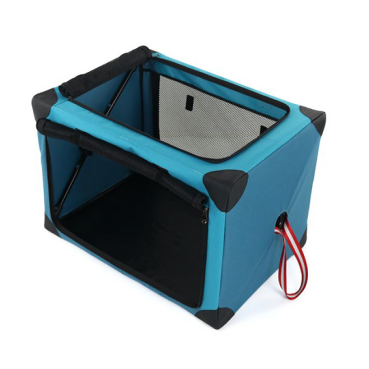 Pet Carrier Collapsible Dog Crate for Small Medium Large Pets 3 Doors Folding Dog Kennel Dog Supplies Pet Travel Carrier