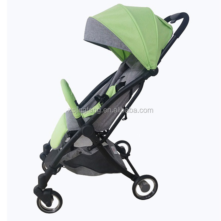 China Supply Wholesale Lightweight Baby Stroller One Step Folding Kinderwagen 2 In 1 Light Weight Pushchair