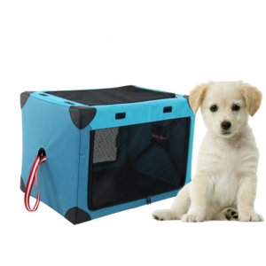 Wholesale New Design Foldable Pet Cage Pet Travel Carrier Bag Portable Pet Bag Carrier For Cat And Dog Crate