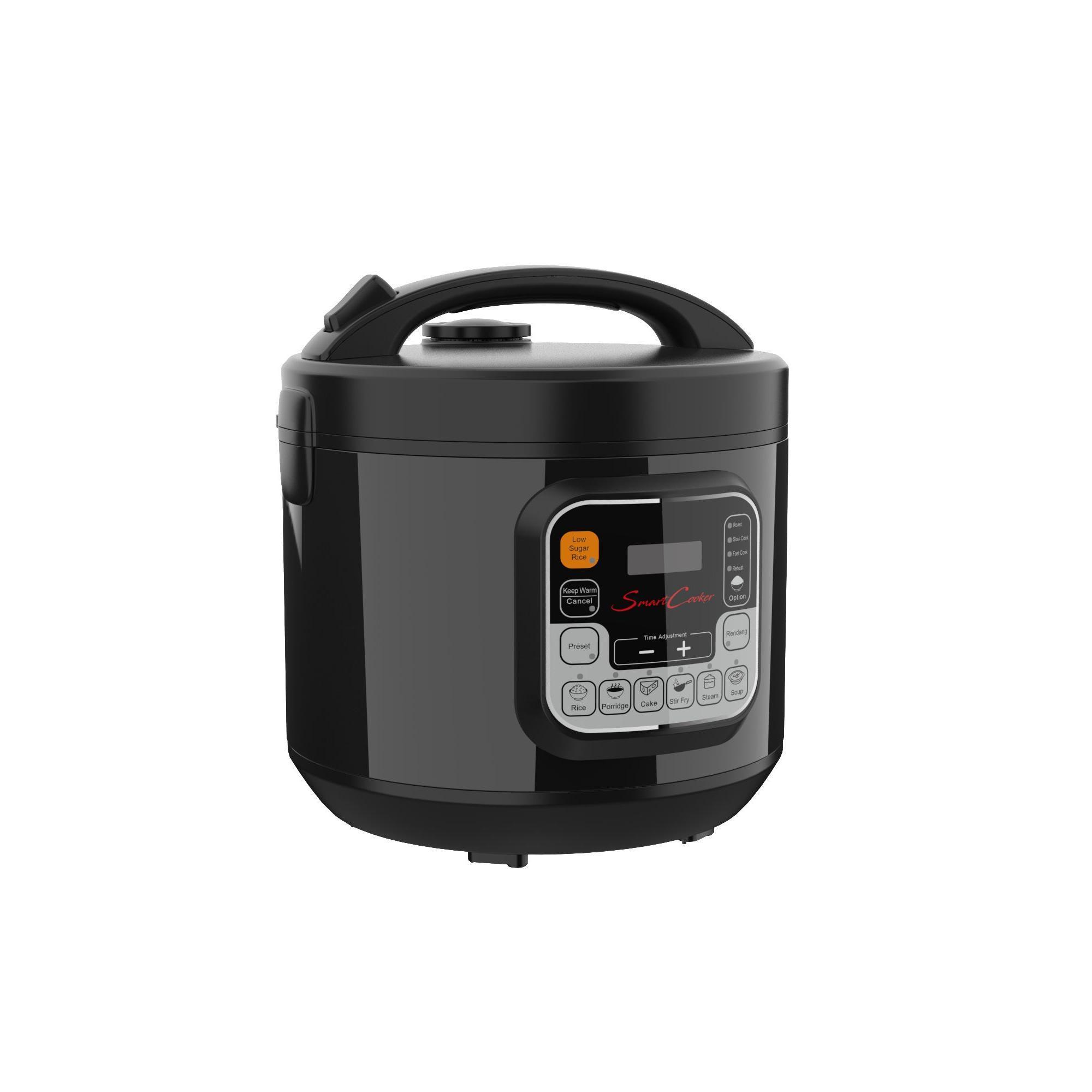 Multi-function Rice cooker 7 in 1 Stainless steel 110V PTFE 6L household commercial 1H rice cooker smart