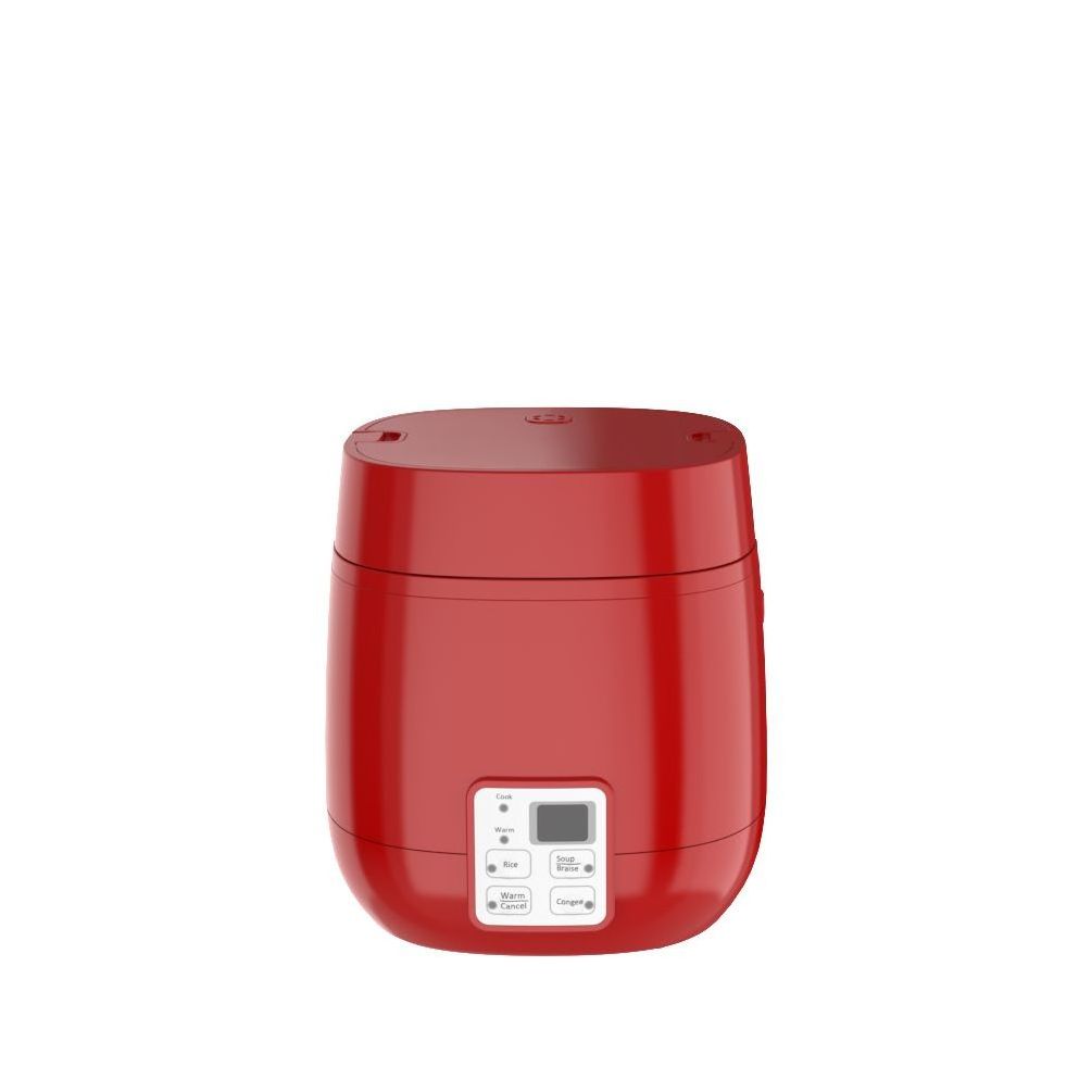 IH 1.2L Red Electric Mini Rice Cooker 4-in-1 Intellint Ceramic Oil Rice Cooker Perfect Gift Genre Rice Cookers