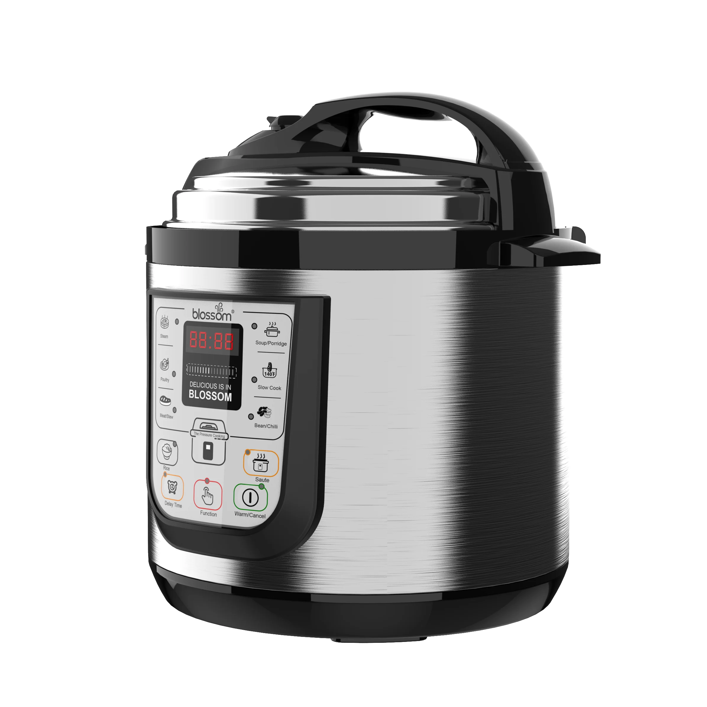 automatic 6L 220V 80Kpa freon-free Aluminum inner pot restaurant Multi functional electric pressure cooker