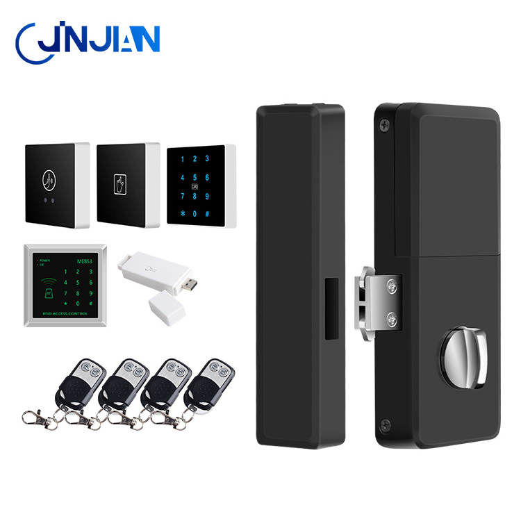 Four Alkaline Dry Batteries Power Supply Wireless Unlocking Tuya Smart Invisible Lock