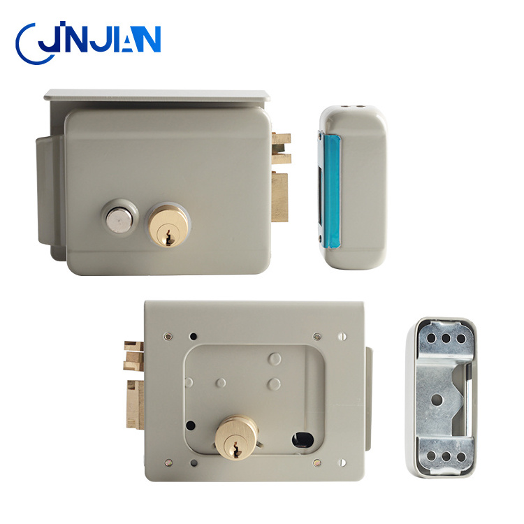 High Quality Intelligent Electric Lock Dc12v Suitable for Wooden Door Iron Door Access Door Electric Control Lock