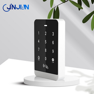 Metal ID/IC Card Reader Access Control Smart Phone NFC Unlock Password Door Lock