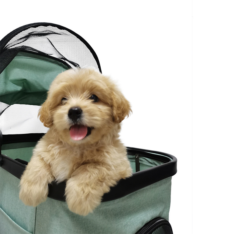 Best 4 wheels pet gear double dog stroller portable wholesale pet strollers small dogs lightweight pet stroller for sale