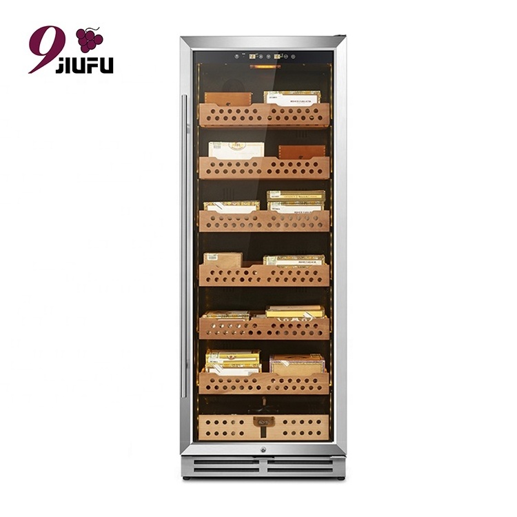 New Arrival Stainless Steel 1800 PCS Cigar Humidor Electronic Cigar Cases Cigar Cooler Cabinet