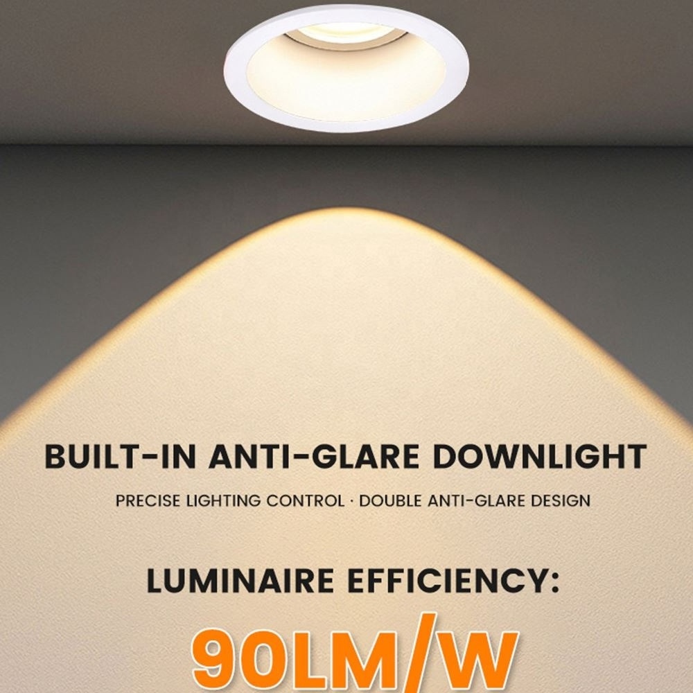 Spot Light Dimmable 7W 12W 18W Recessed Cob Led Indoor Ceiling Spotlight