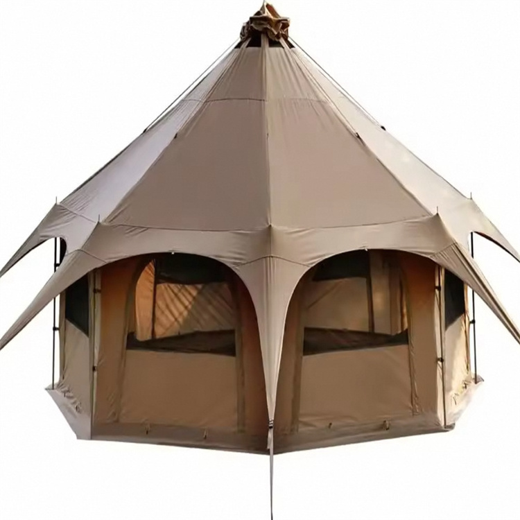 Wholesale Luxury Party Events Custom Logo Camping Tent 8-12 Persons Tent Outdoor Camping Tents