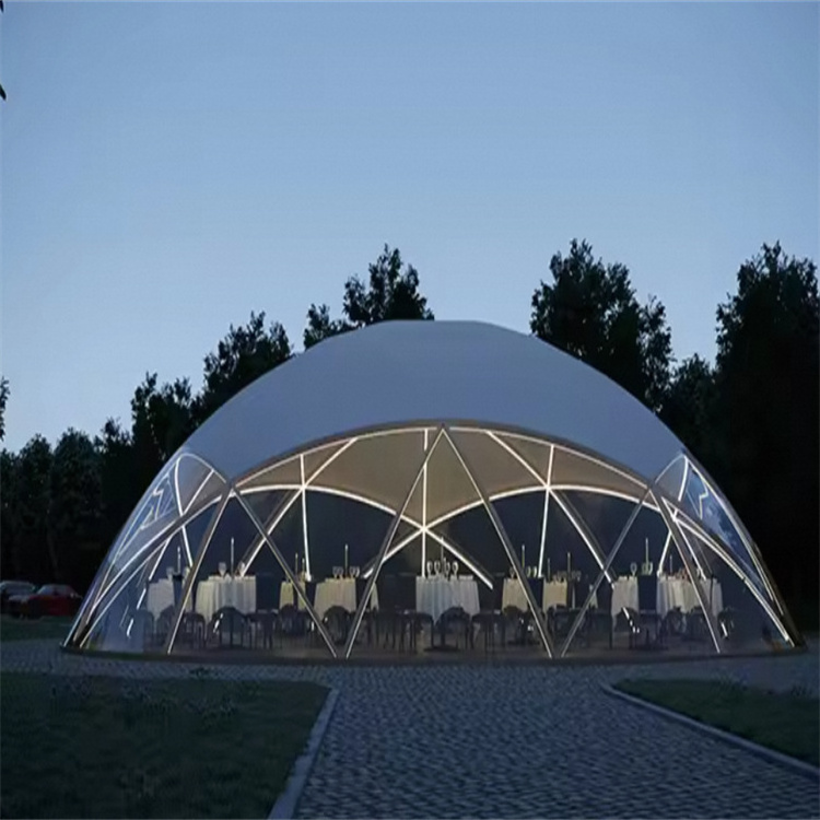 2024 Outdoor Large Event Party Arch Tents Commercial Exhibition Advertising Wedding Dome Canopy