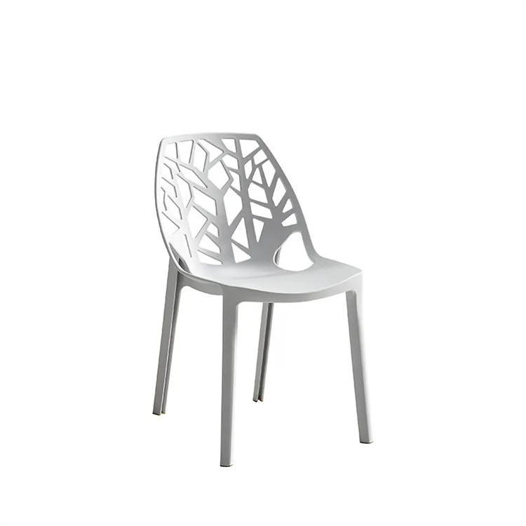 Nordic Dining Room Chairs Modern Luxury Outdoor Restaurant Kitchen Dining Plastic Black White Green Chair