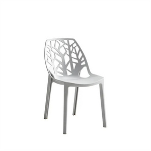 Nordic Dining Room Chairs Modern Luxury Outdoor Restaurant Kitchen Dining Plastic Black White Green Chair