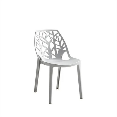 Nordic Dining Room Chairs Modern Luxury Outdoor Restaurant Kitchen Dining Plastic Black White Green Chair