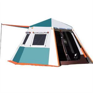 Folding Canopy Tent Automatic Pop Up Glamping Tent Clamping