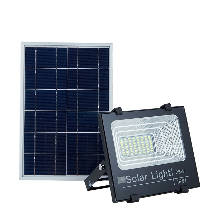 Most powerful 100w 6500k solar led flood light waterproof outdoor solar powered led flood light